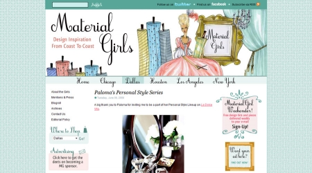 Material Girls Blog