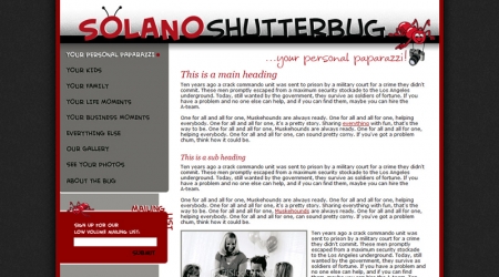 Solano Shutterbug